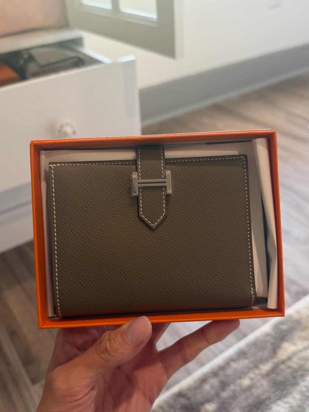 Hermes mini wallet
